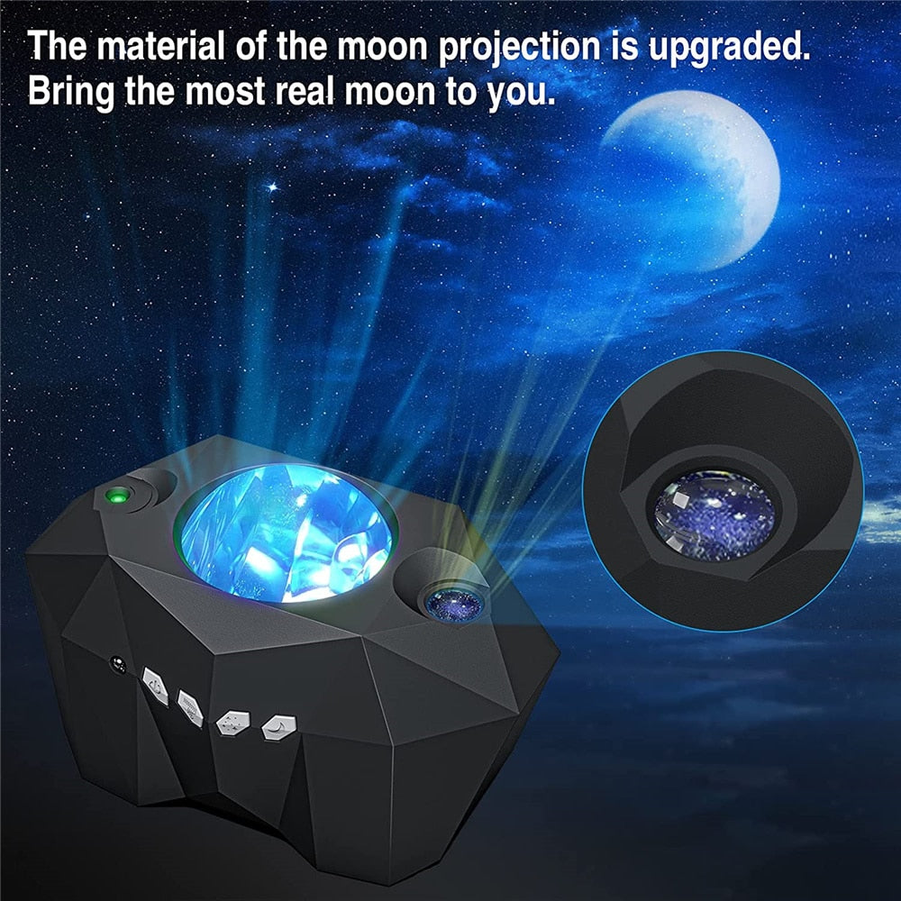 Lumira - Moon and Wave Projector