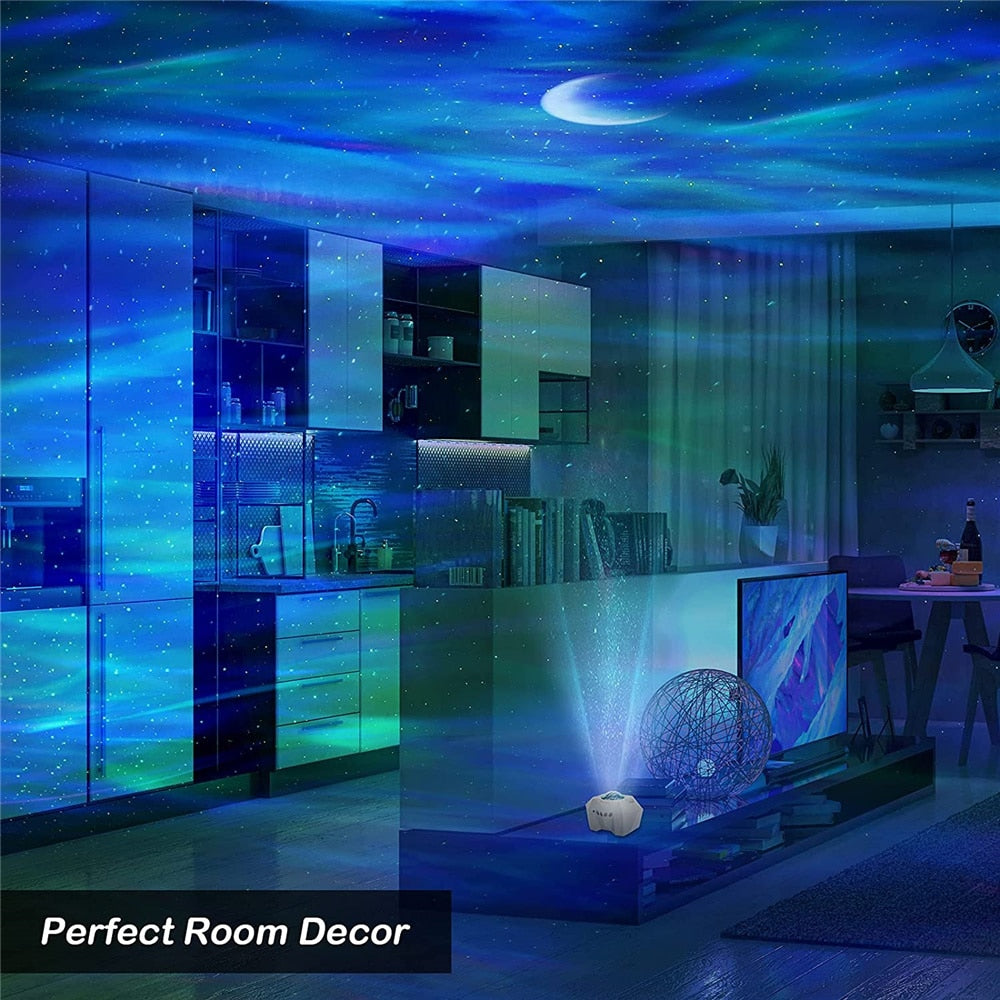 Lumira - Moon and Wave Projector