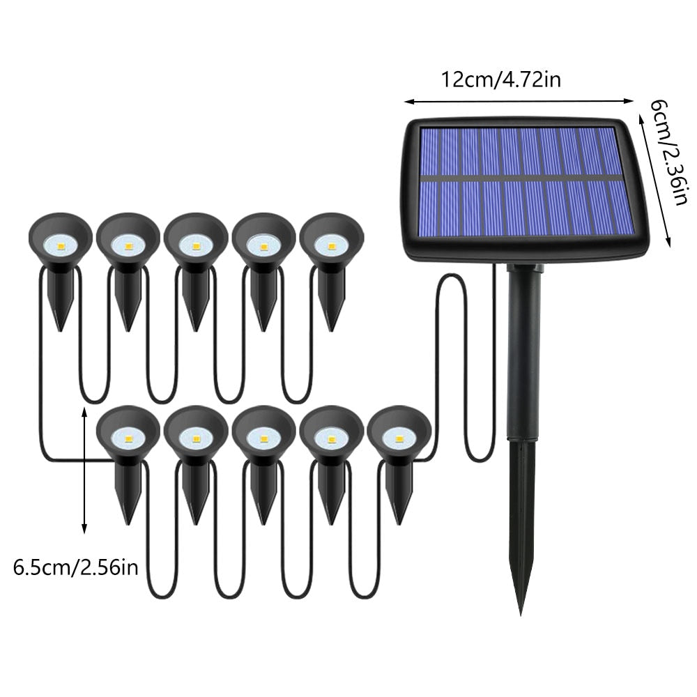 SolarSea - Lawn Spotlights