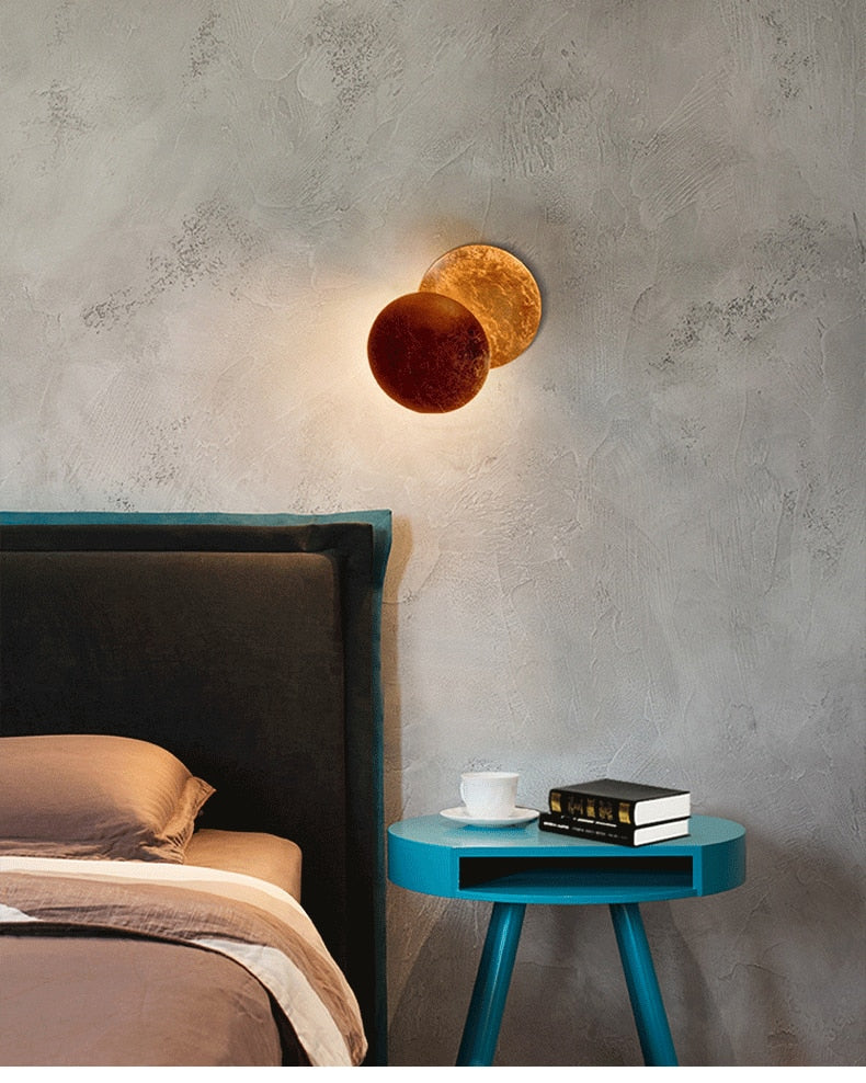 GoldLamp - Solar Eclipse Wall Lamp