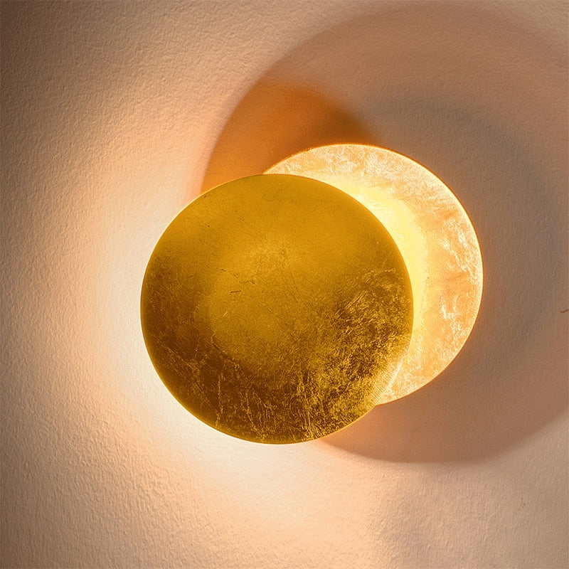 GoldLamp - Solar Eclipse Wall Lamp