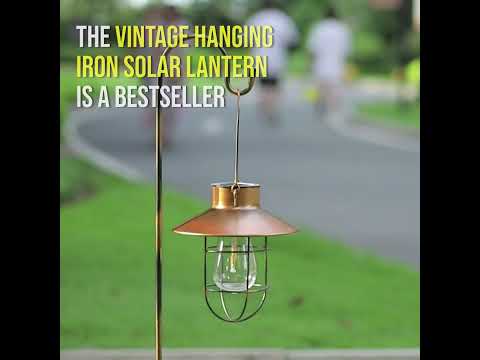 SunLim - Vintage Solar Lantern