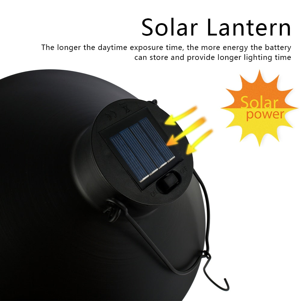 SunLim - Vintage Solar Lantern