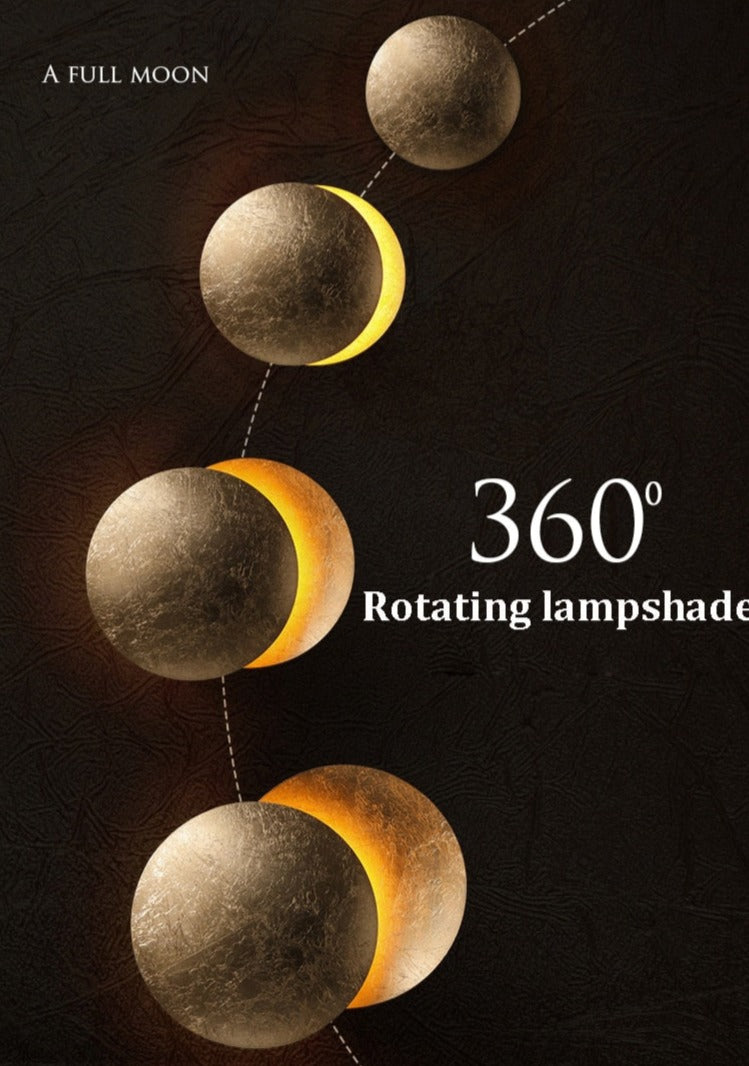 GoldLamp - Solar Eclipse Wall Lamp