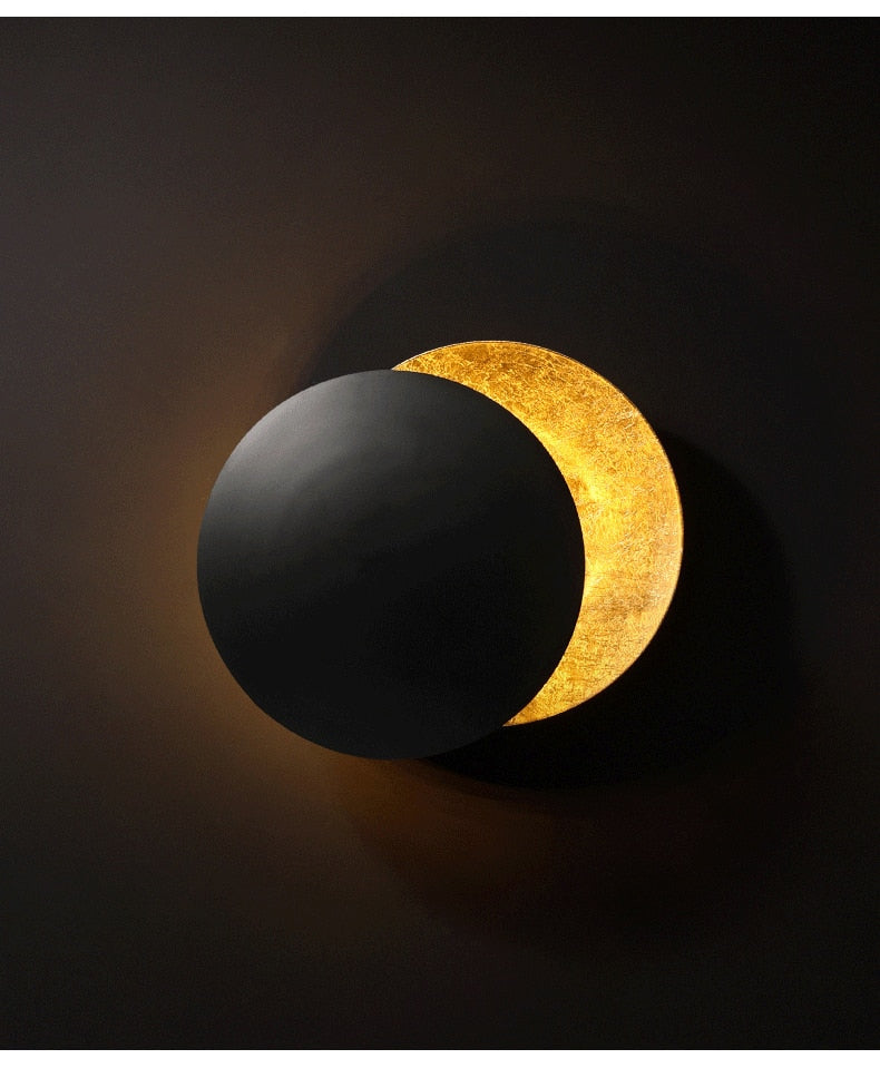 GoldLamp - Solar Eclipse Wall Lamp