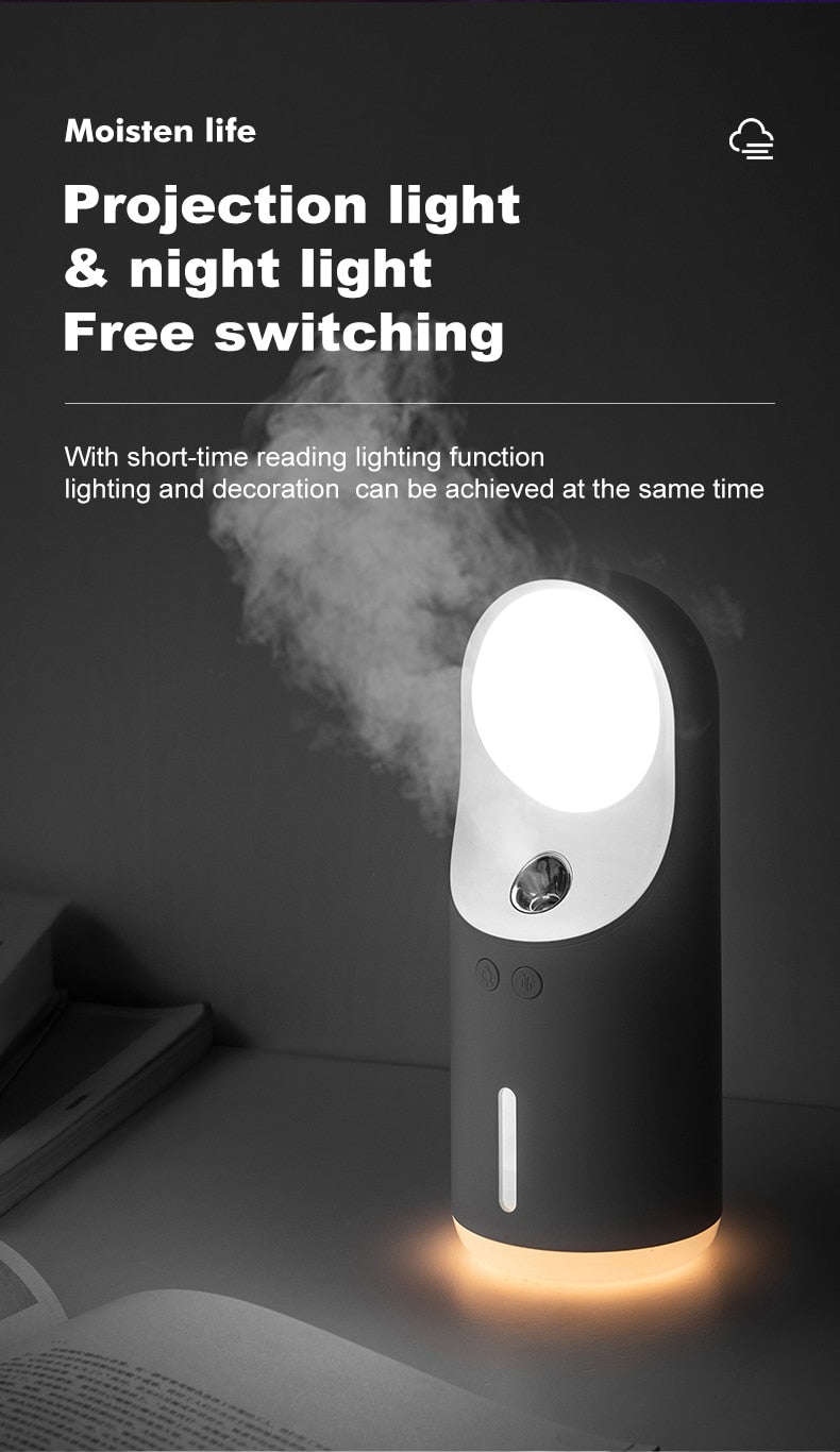 300ml Projector Wireless Air Humidifier